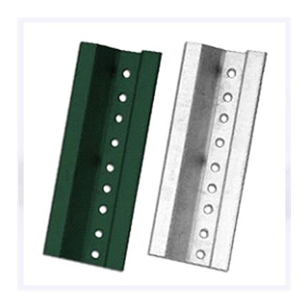 Nmc Break Away Uchannel Green Sign Post, 3Ft UP3G
